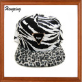 Listra de zebra Snapback chapéus e bonés Caps painel 6